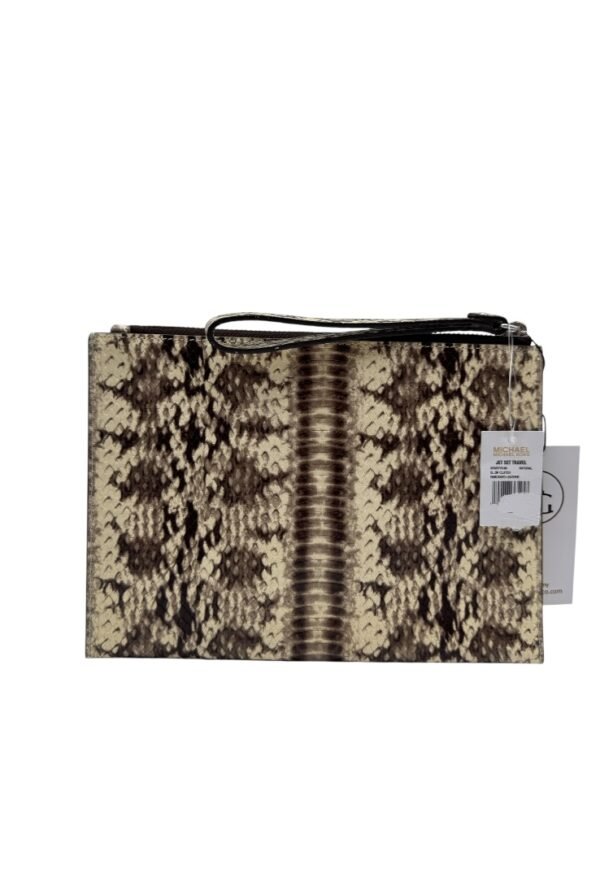 MICHAEL KORS - JET SET PHYTON CLUTCH - Image 6